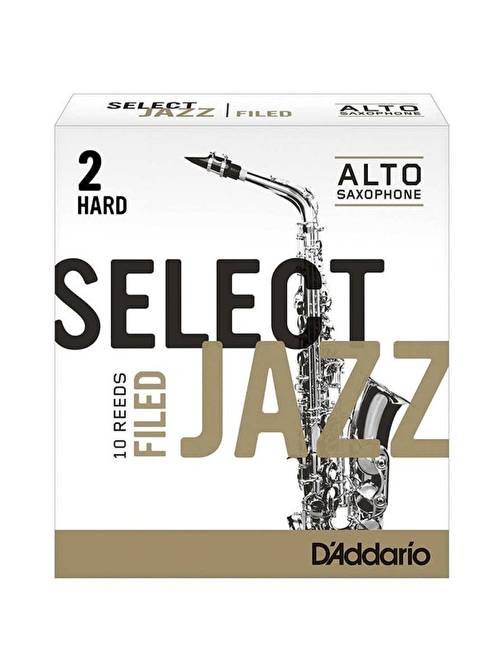 D'Addario Woodwinds Select No:2 Hard  Jazz Alto Saksafon Kamışı