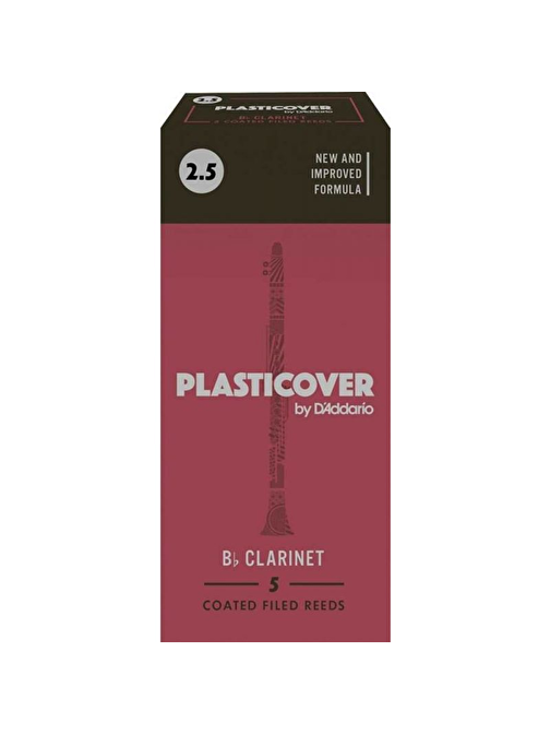 D'Addario RRP05BCL250 No:2.5 Rico Plasticover Sib Klarnet Kamışı