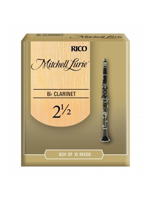 D'Addario RML10BCL250 No:2.5 Rico M.Lurie Sib Klarnet Kamışı