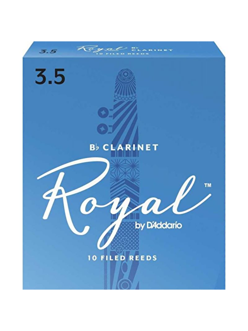 D'Addario Woodwinds  RCB1035 No:3.5 Royal Sib Klarnet Kamışı