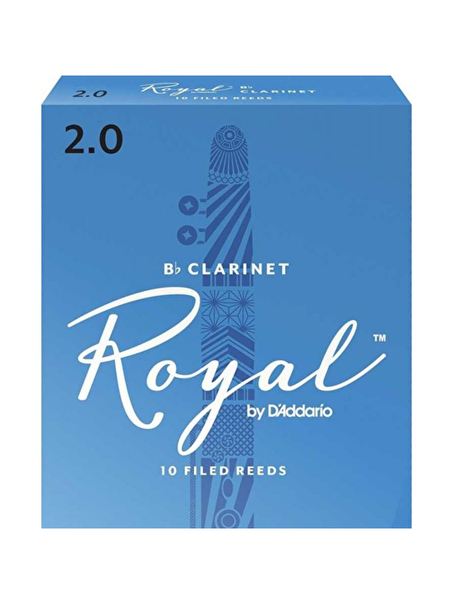 D'Addario Woodwinds  RCB1020 No:2 Royal Sib Klarnet Kamışı