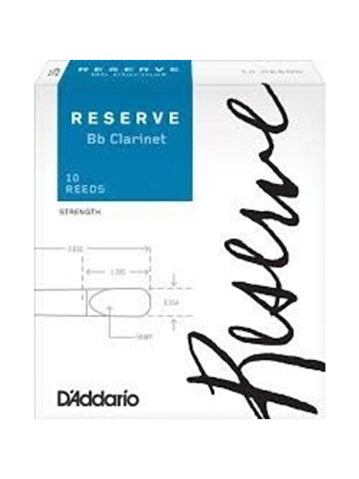 D'Addario Woodwinds Reserve DCR1040 No:4  Sib Klarnet Kamışı