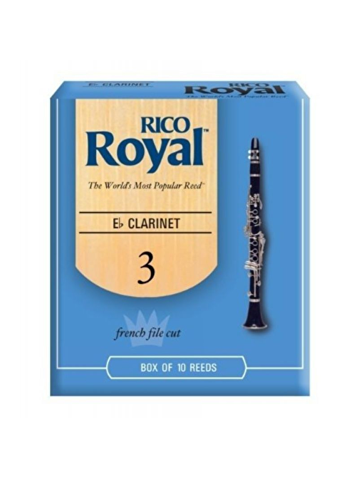 D'Addario Woodwinds Royal RBB1030 No:3  Mib Klarnet Kamışı