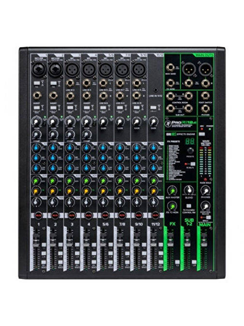 Mackie PROFX12 V3 Büyük 12 Kanal Mikser DJ Setup