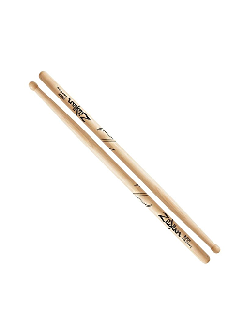 Zildjian Zrk Rock Wood Tip Hickory Baget Natural Baget Ahşap