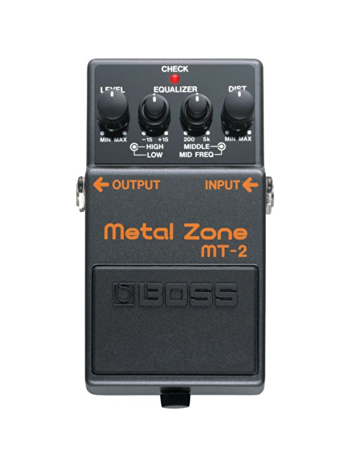 Boss Mt-2T Metal Zone Kompakt Gitar Pedalı Siyah