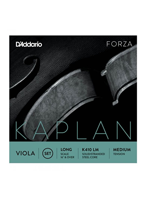 D'Addario K410Lm Violin Teli Gri