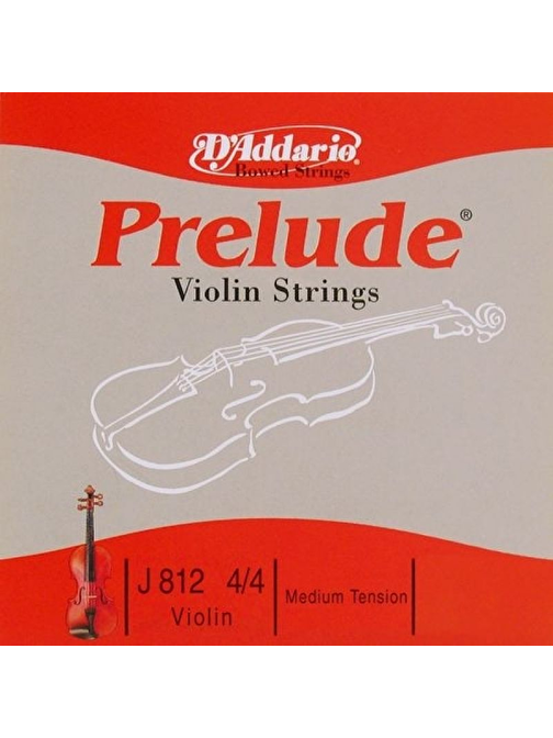 D'Addario J812 Violin Teli Gri