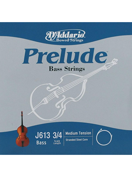 D'Addario J613 Çello Teli Gri