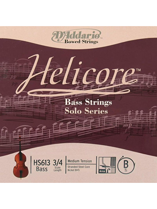 D'Addario Hs613 Violin Teli Gri