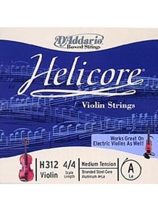 D'Addario H312 Violin Teli Gri