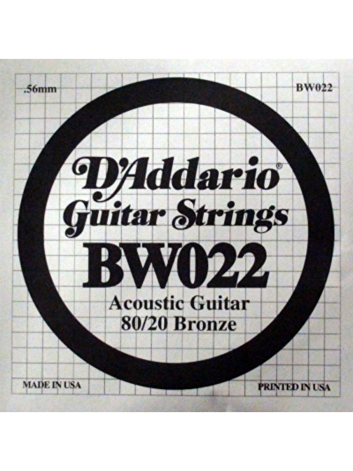 DADDARIO BW022