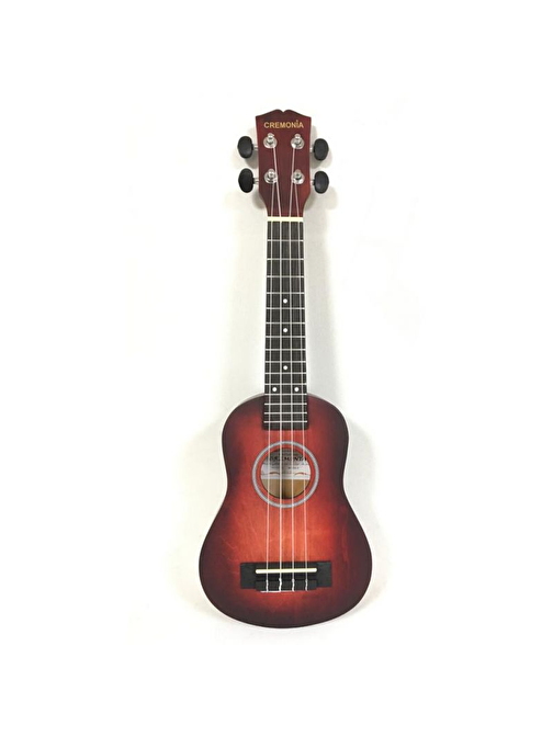 Cremonia AU-H01A-21RD Akustik Klasik Ukulele Kırmızı