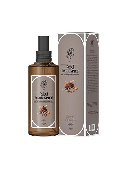 Rebul Dark Spice Parfümlü Kolonya 100 Cc