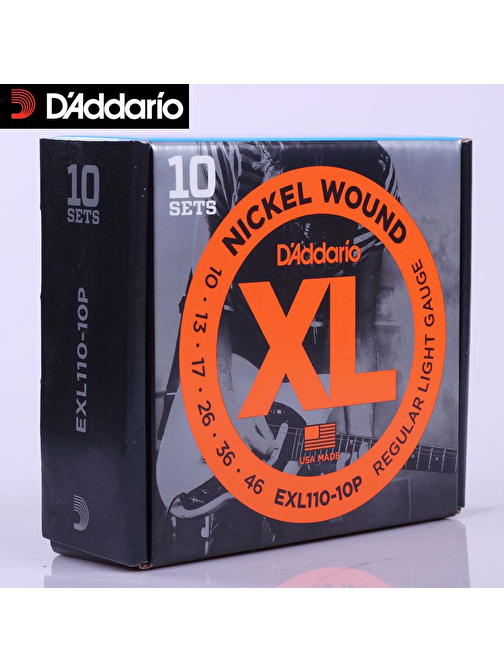 DADDARIO EXL110-10P