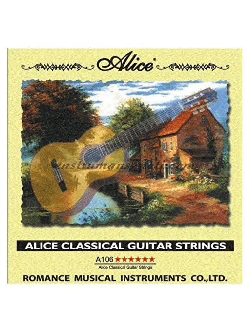 Alice A-106-H6 - Klasik Gitar Teli 6 Numara
