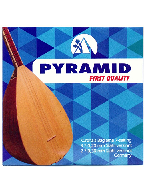 Pyramid004/PPST - First Quaility Uzun Sap Bağlama Teli Siyah