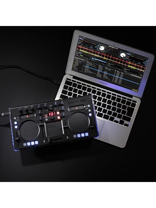 Korg Kaoss Midi DJ Setup