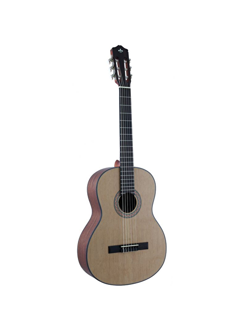 Guson C-1EQ Elektro Klasik Gitar + Taşıma Çantası Elektro Gitar Kahverengi