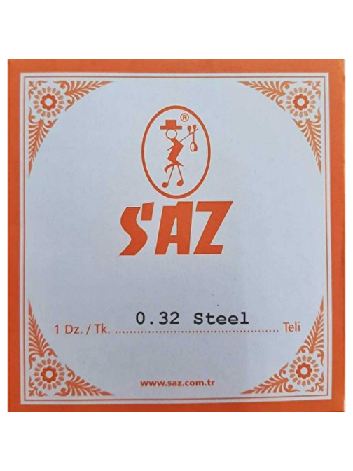 ​Saz STC32 Saz Teli Düzine 0.32