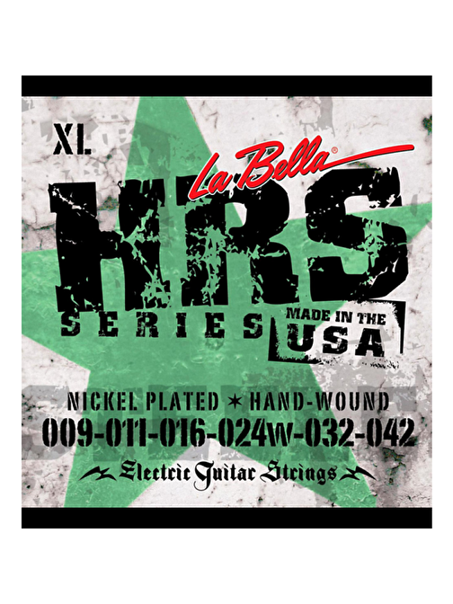 LaBella HRS-XL Nickel Plated (09-42) Elektro Gitar Teli