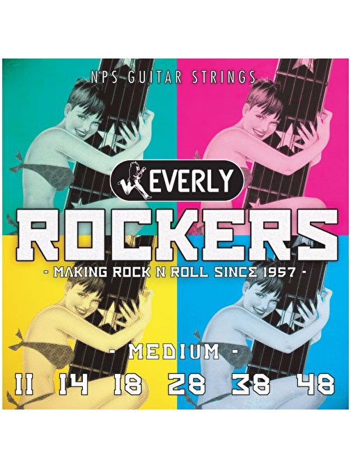 EVERLY Rockers 9011 Elektro Gitar Teli