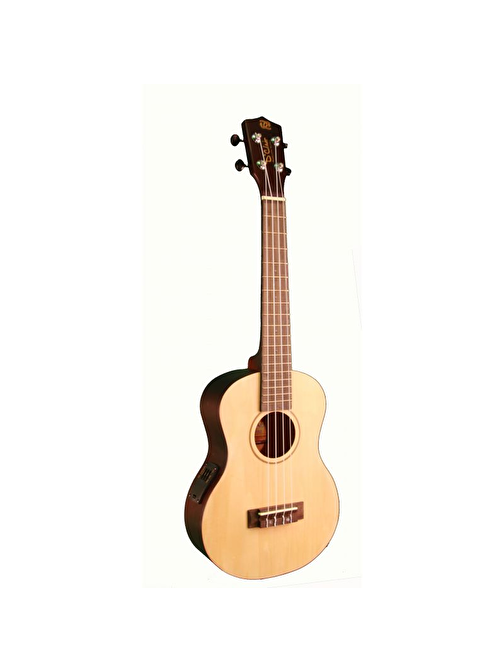 D'Clair TX-200NEQ 26\" Akustik Elektro Ukulele Natural Çantalı