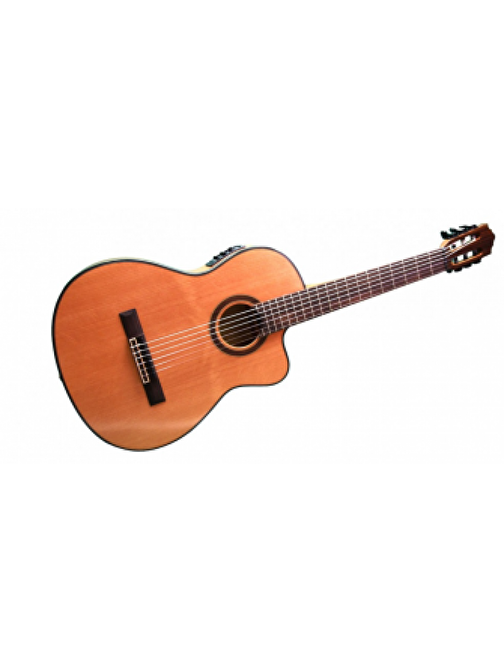 Solares SLS-44CEQ Elektro Klasik Gitar + Taşıma Çantası