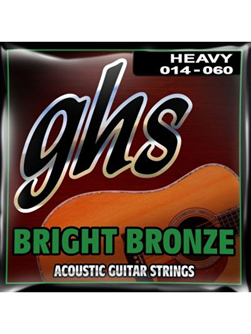 GHS BB50H Heavy 014-060 Bright Bronze Akustik Gitar Tel Seti