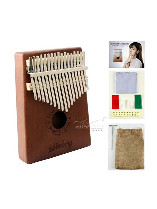 Lichtenberg AKM-100 17 Tuşlu Coffee Kalimba