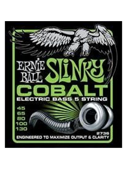 Ernie Ball P02736 45-130 Cobalt Bas Gitar Teli (5)