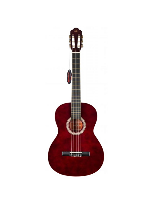 Barcelona LC 3900 TR Transparan Kırmızı Klasik Gitar