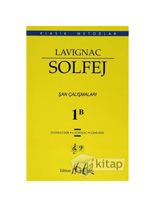 Portemem Yayınları Lavignac Solfej 1B - Dansahuser - Lavignac - Lemoine