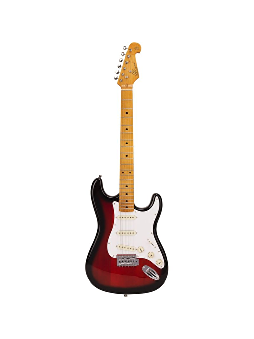 SX Stratocaster Elektro Gitar 2-Tone Sunburst