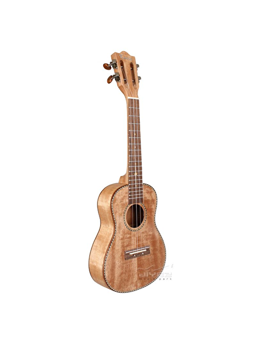 Lichtenberg CU24-4 Concert Klasik Ukulele Natural Çantalı