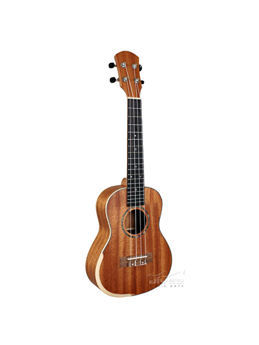 Lichtenberg CU24- 2 Concert Klasik Ukulele Natural Çantalı