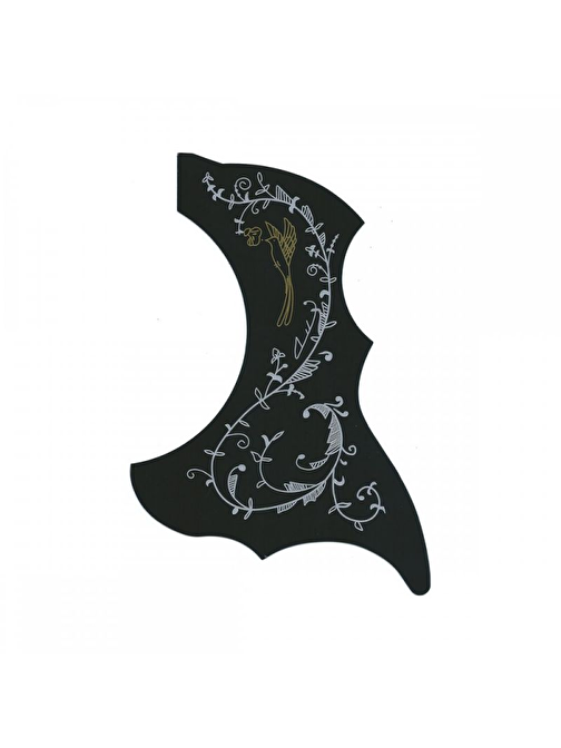 Alice A025D Akustik Gitar Pickguard Gümüş