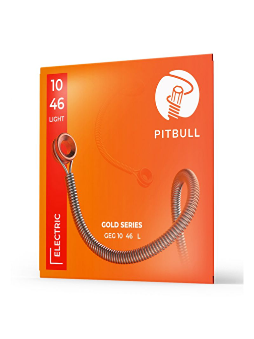 Pitbull Strings Gold Series GEG 10-46 L Takım Tel Elektro Gitar Teli