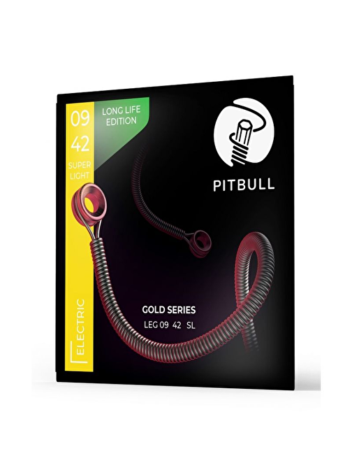 Pitbull Strings Gold Series LEG 09-42 SL LONG LIFE EDITION Takım Tel Elektro Gitar Teli