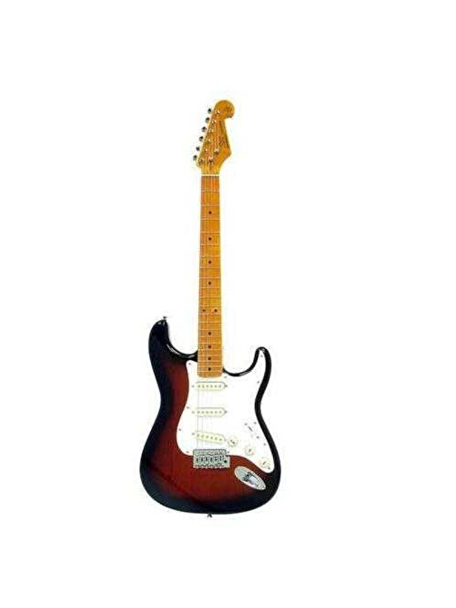 SX Stratocaster 3/4 Elektro Gitar 2-Tone Sunburst