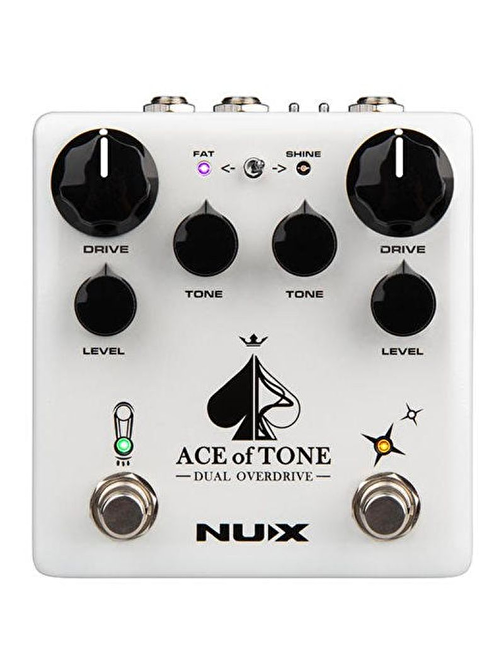 Nux Ace Of Tone Dual Overdrive Pedalı