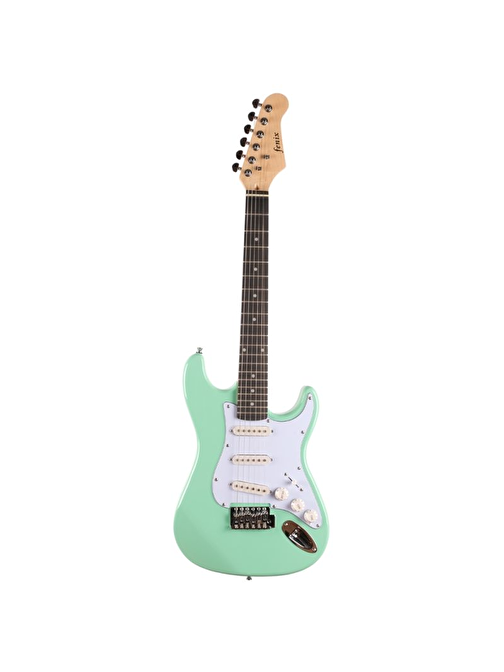 Fenix FSS-MINI-SGR Elektro Gitar Bright Green