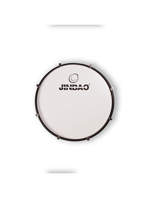 Jinbao BMB-1071 Yetişkin Bando Akustik Davulu Beyaz 25 x 10 inç