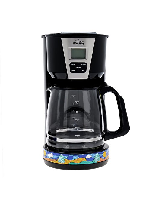Any Morning SH21515B 15 Fincan Kapasiteli Filtre Kahve Makinesi Siyah