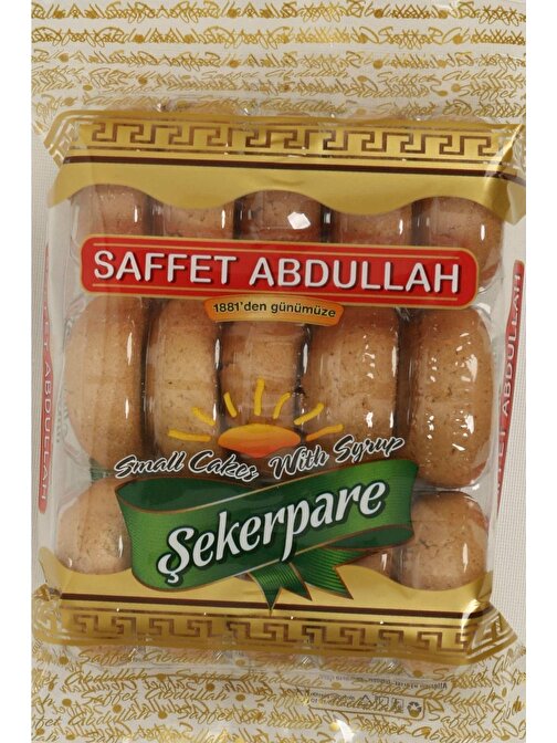 Saffet Abdullah Şekerpare 3'lü Paket 250 gr