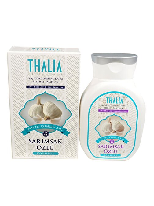 Thalia Sarımsak Özlü Saç Dökülmesine Karşı Kokusuz Şampuan 300 ml