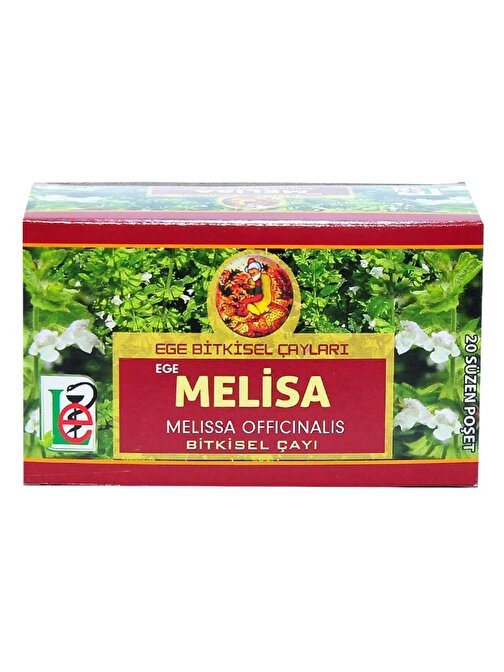 Ege Lokman Bitkisel Çayları Melisa Bitki Çayı 20 Süzen Poşet Çay