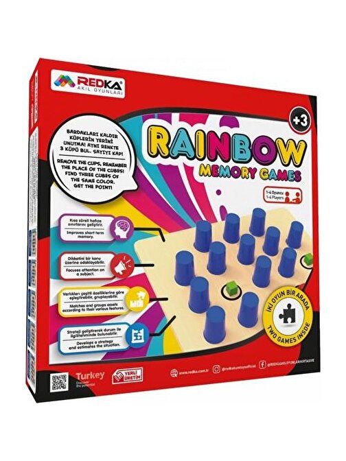 Redka Rainbow Rd5440 Akıl, Zeka Ve Strateji Oyunu, Kutu Oyunu