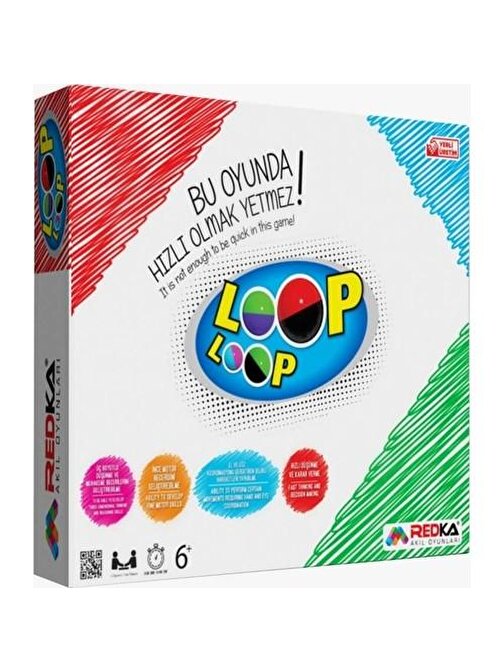 Redka Loop Loop Akıl, Zeka Ve Strateji Oyunu, Kutu Oyunu
