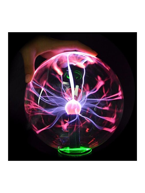 Himarry Orta Boy Plazma Küresi - Tesla Plazma Lambası (22X13) Cm